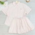 Two Piece Shirt With Skirt